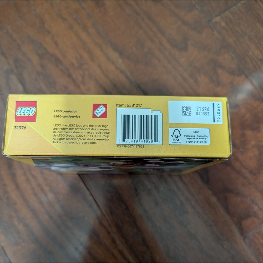 LEGO Creator 3 in 1 Bundle 31376 Hamster & 31377 Turtle Animals Building Set NIB - Picture 4 of 10